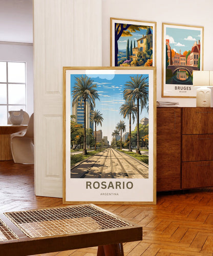 Rosario Travel Poster