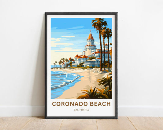Coronado Travel Poster