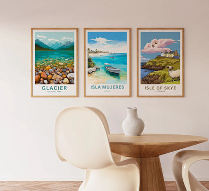 Isla Mujeres Travel Poster
