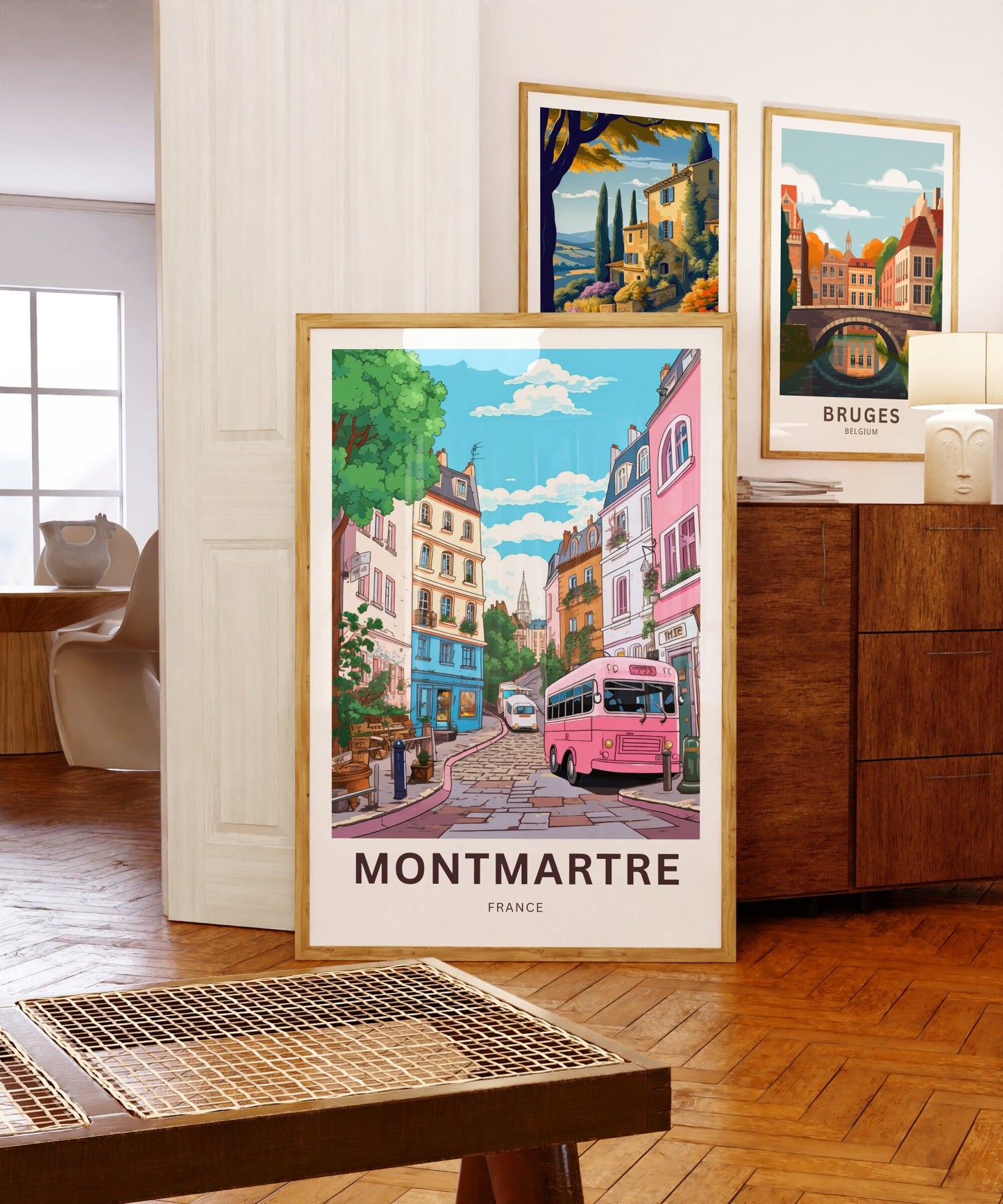 Montmartre Travel Poster