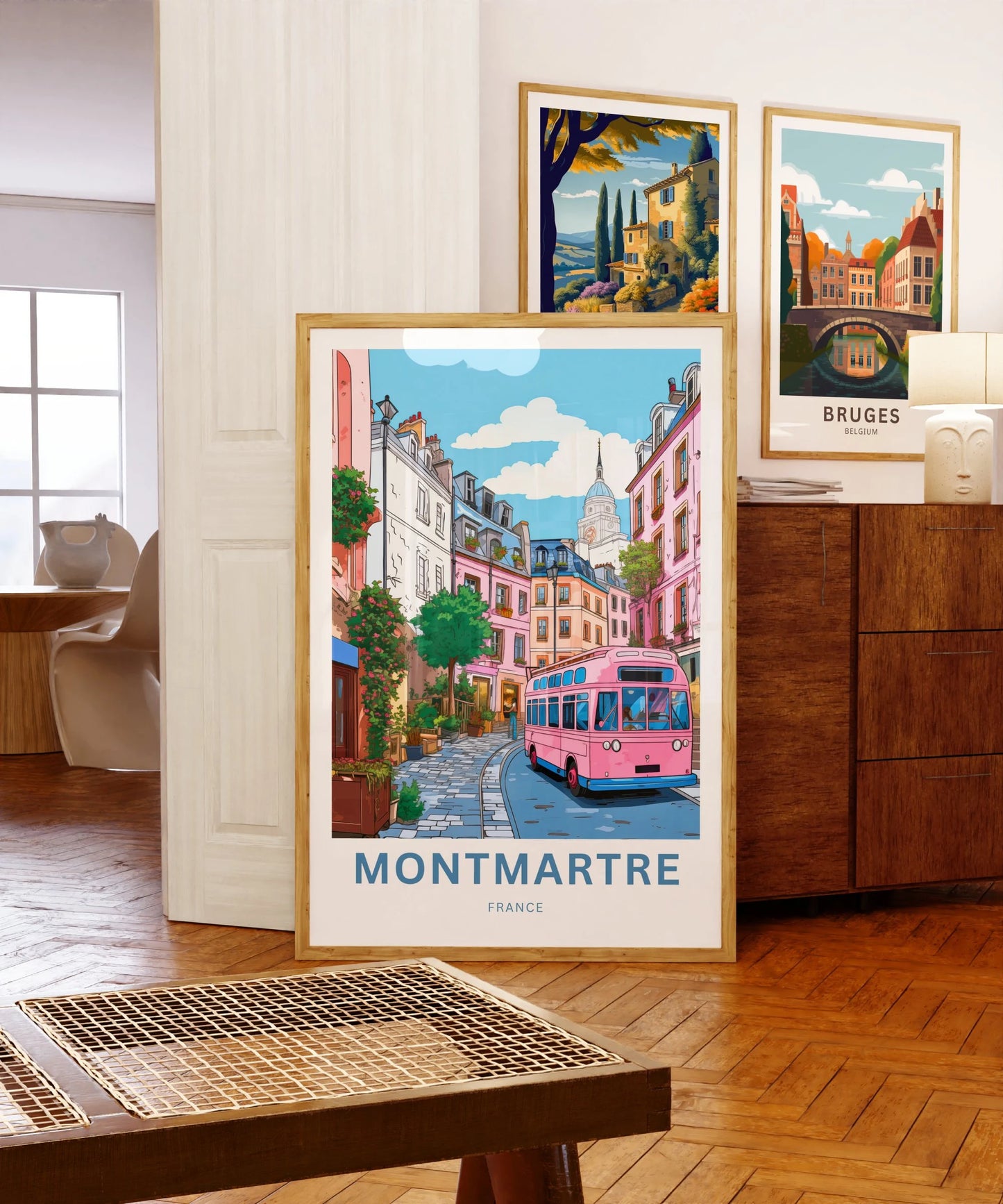 Montmartre Travel Poster