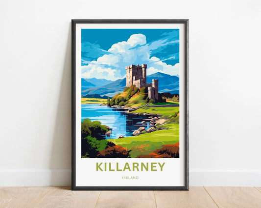 Killarney Travel Poster