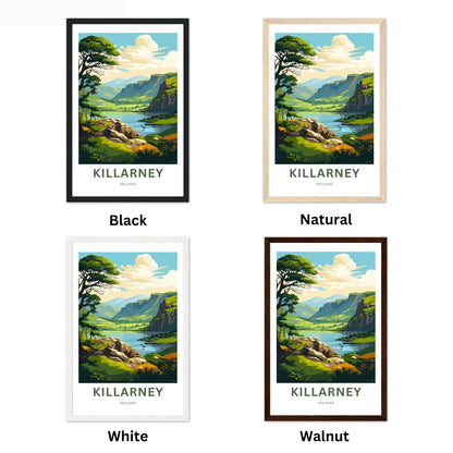 Killarney Travel Poster