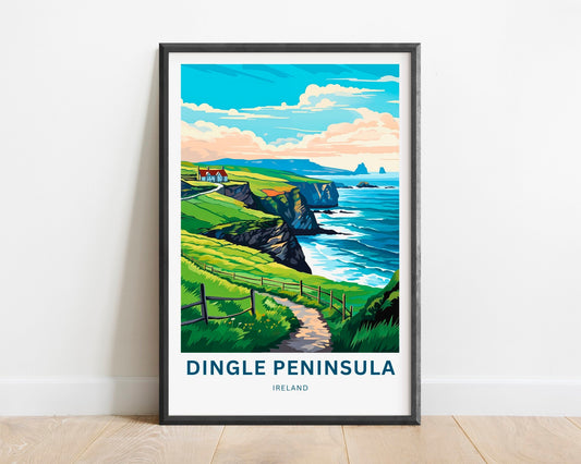 Dingle PeninsulaTravel Poster