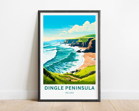 Dingle Peninsula Travel Poster