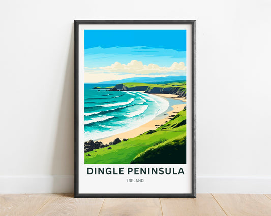 Dingle Peninsula Travel Poster