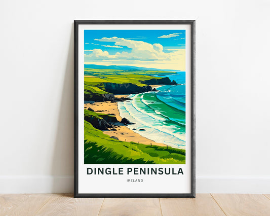 Dingle Peninsula Travel Poster