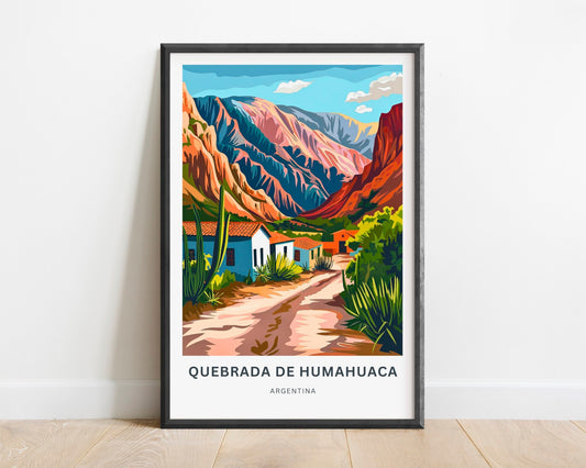 Quebrada de Humahuaca Travel Poster