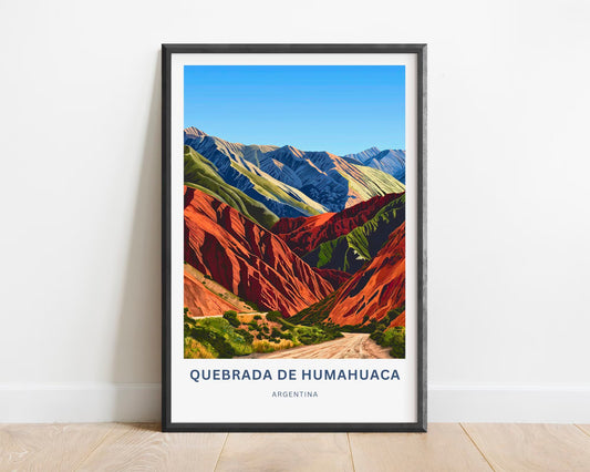 Quebrada de Humahuaca Travel Poster