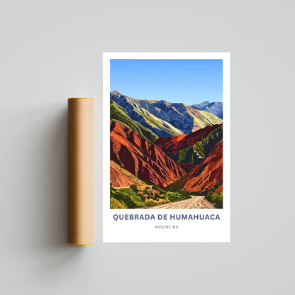 Quebrada de Humahuaca Travel Poster