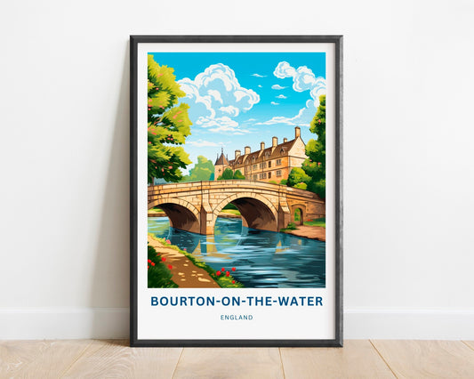 Bourton-on-the-Water Travel Poster