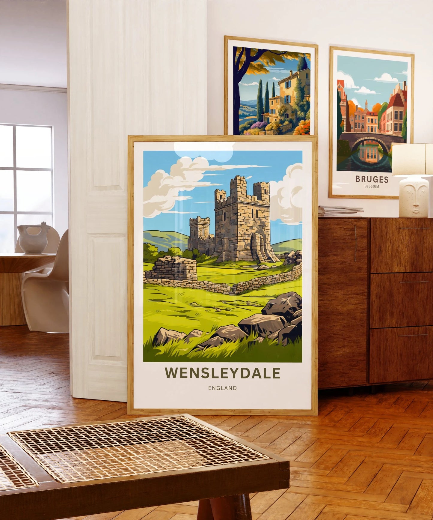 Wensleydale Travel Poster