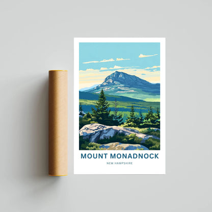 Mount Monadnock Park Travel Poster