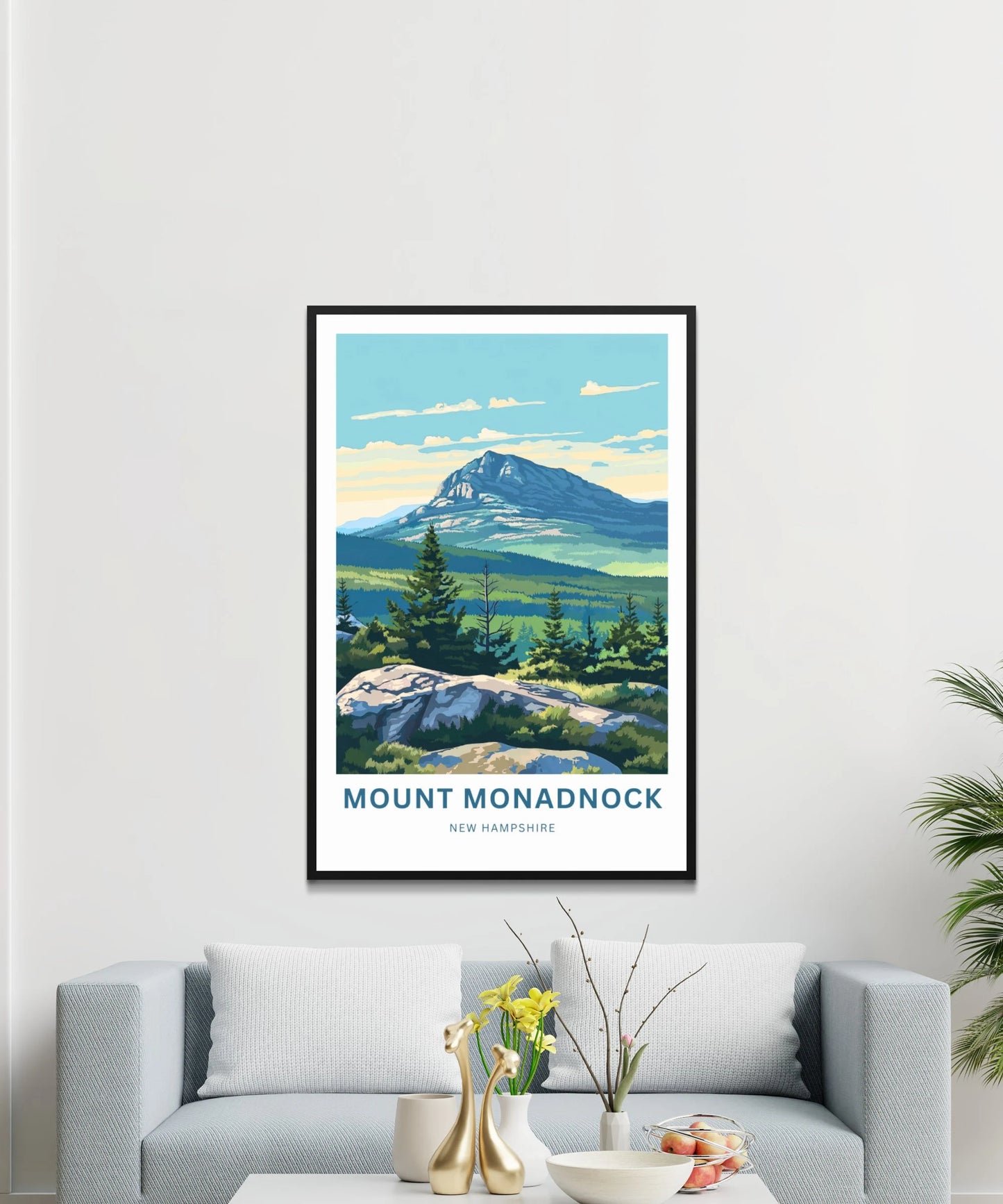 Mount Monadnock Park Travel Poster