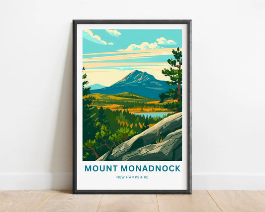 Mount Monadnock Park Travel Poster