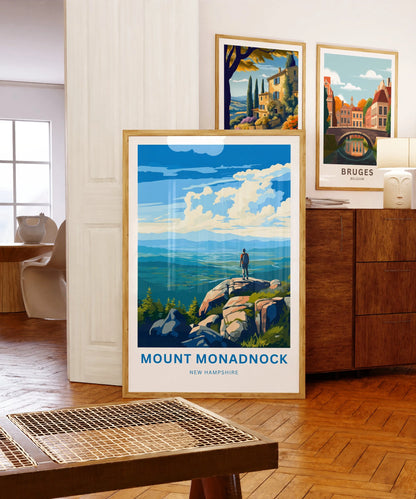 Mount Monadnock Park Travel Poster