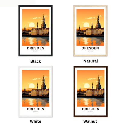 Dresden Travel Poster
