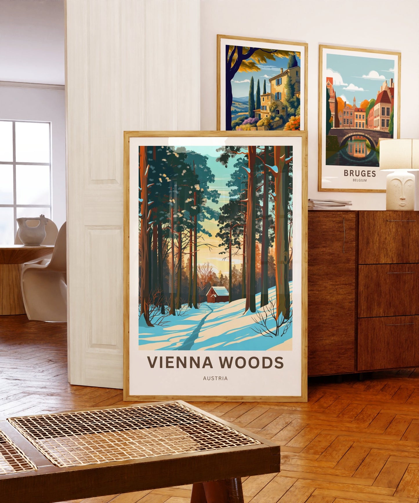 Vienna Woods Travel Poster