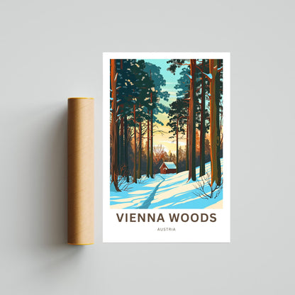 Vienna Woods Travel Poster