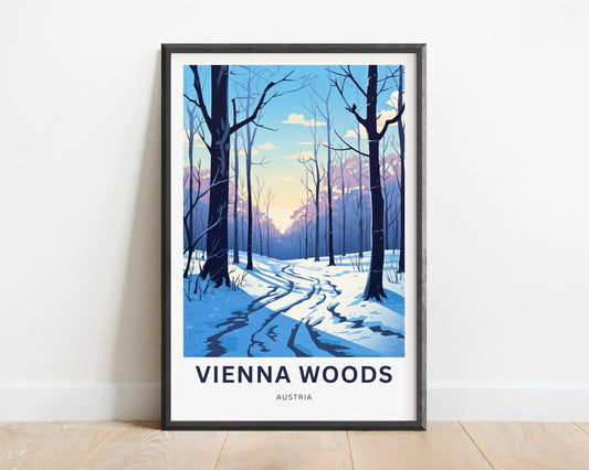 Vienna Woods Travel Poster