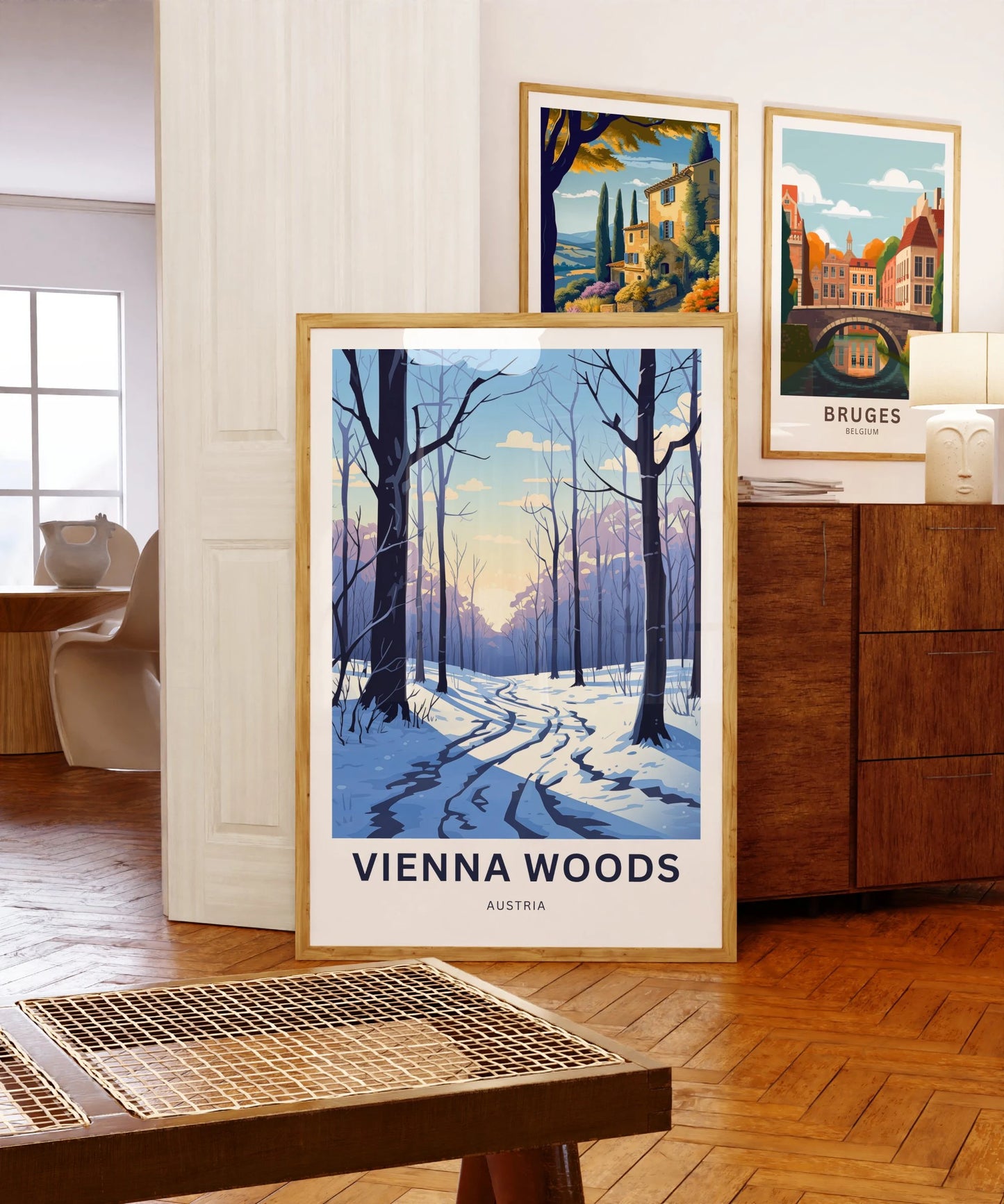 Vienna Woods Travel Poster