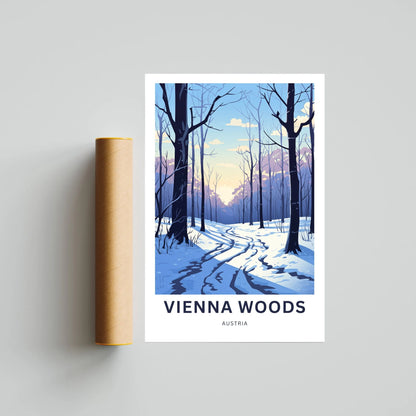 Vienna Woods Travel Poster