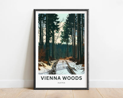 Vienna Woods Travel Poster