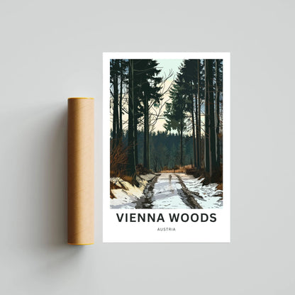 Vienna Woods Travel Poster