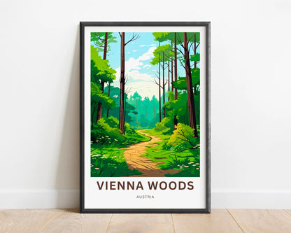 Vienna Woods Travel Poster