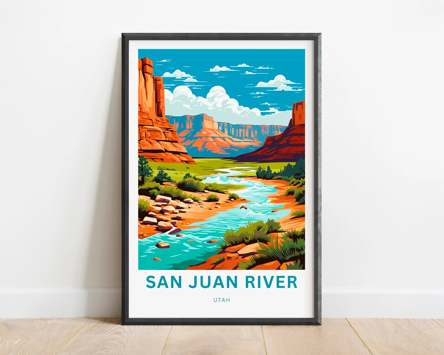 San Juan River Poster