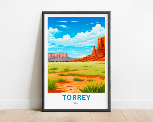 Torrey Travel Poster