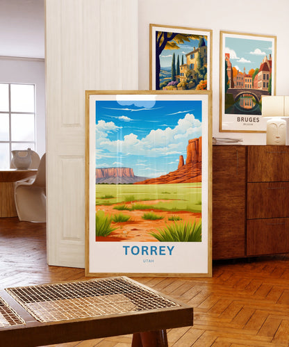 Torrey Travel Poster