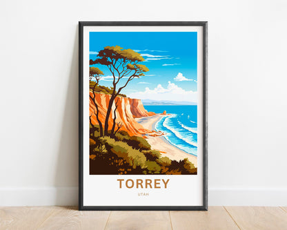 Torrey Travel Poster