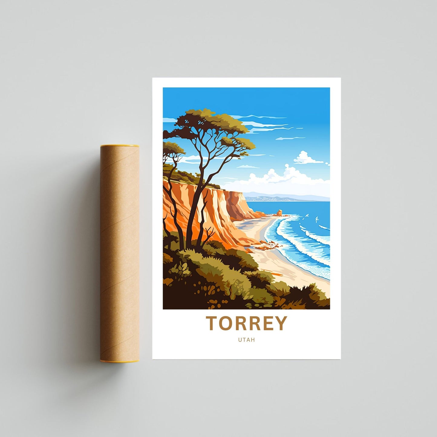 Torrey Travel Poster