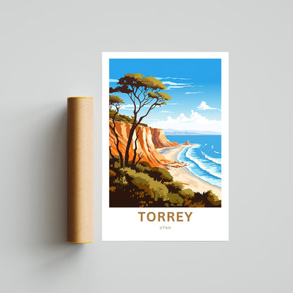 Torrey Travel Poster