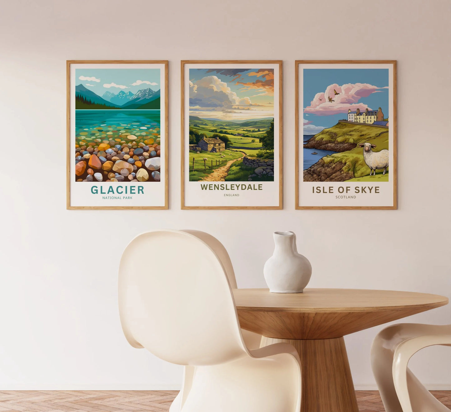 Wensleydale Travel Poster