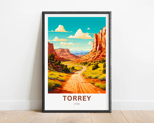 Torrey Travel Poster