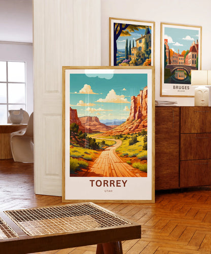 Torrey Travel Poster