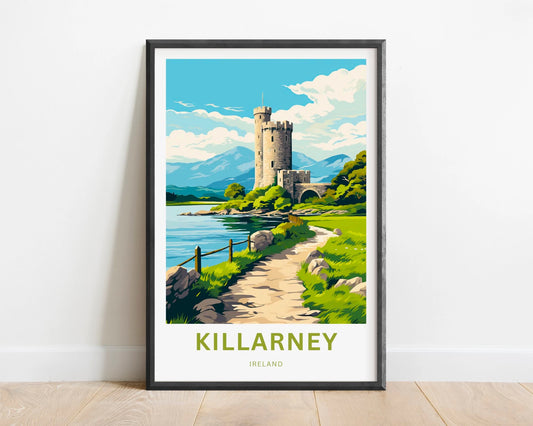 Killarney Travel Poster