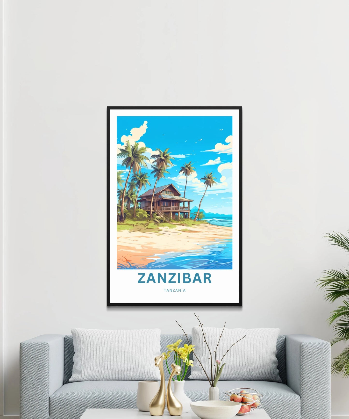 Zanzibar Travel Poster