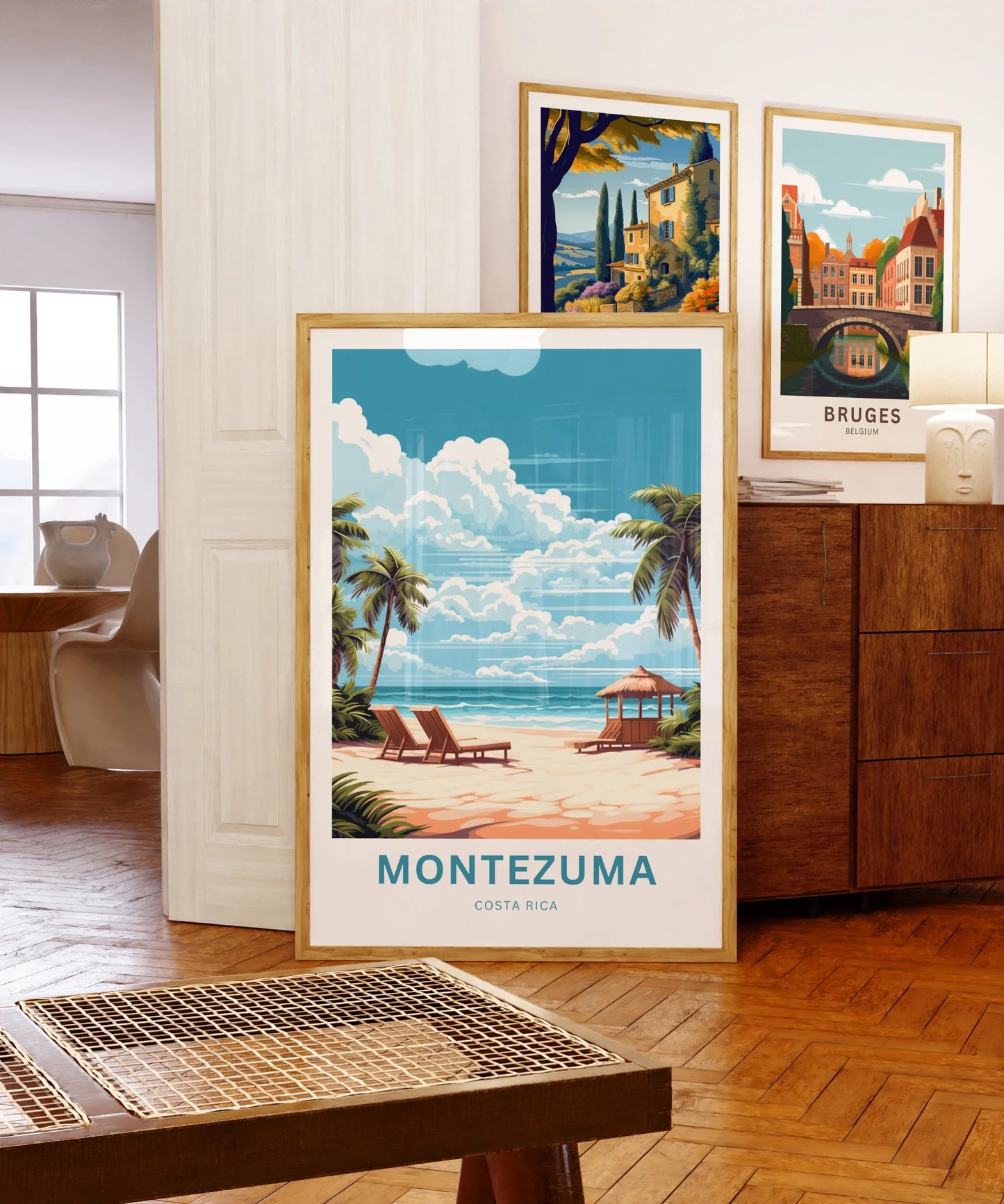 Montezuma Beach Travel Poster