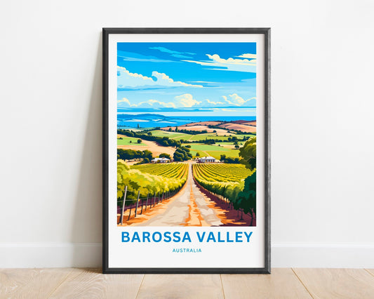 Barossa Valley Travel Poster