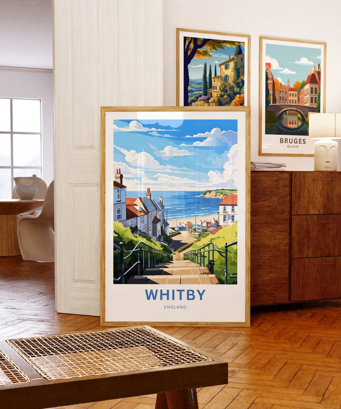 Whitby Travel Poster