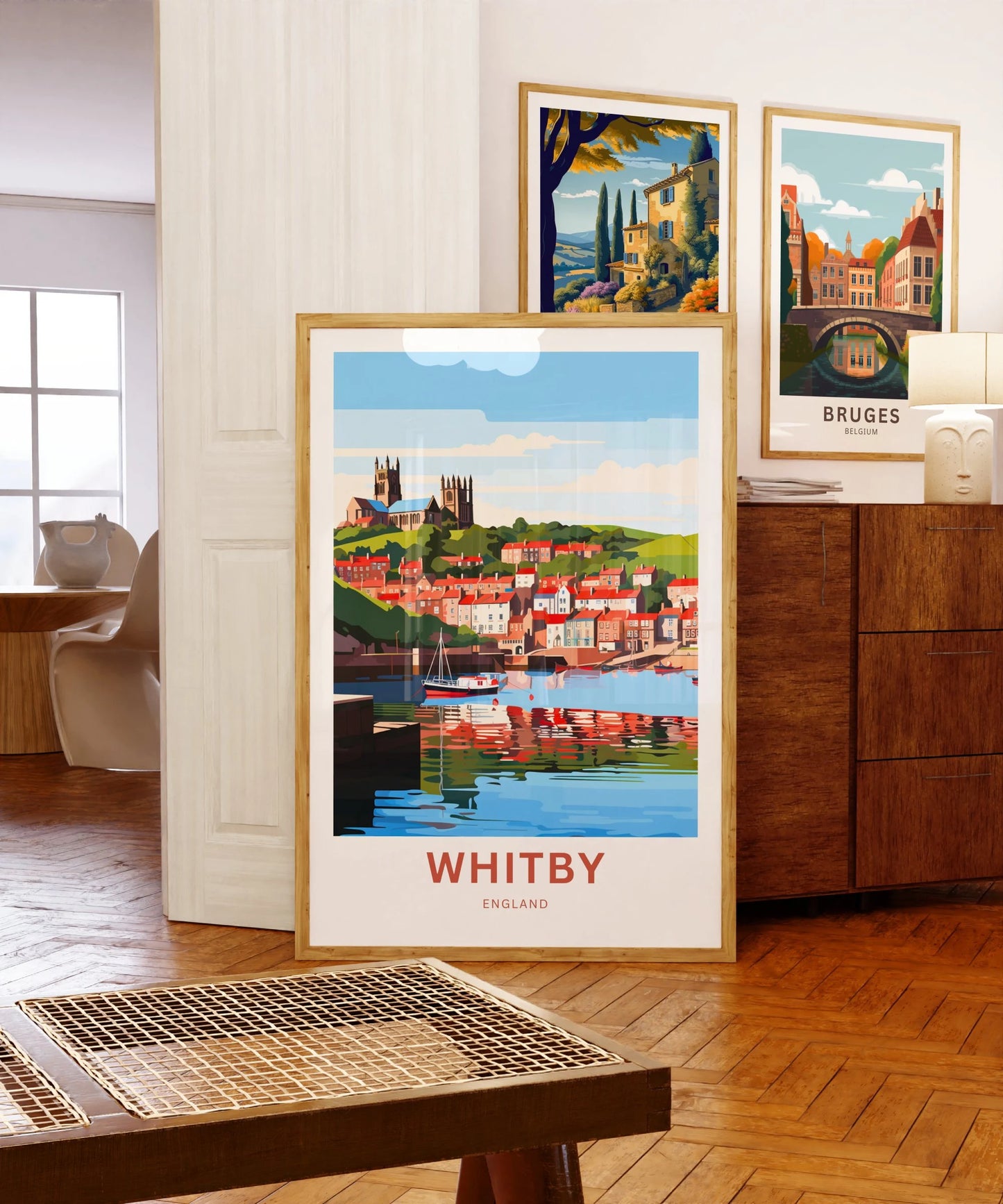 Whitby Travel Poster