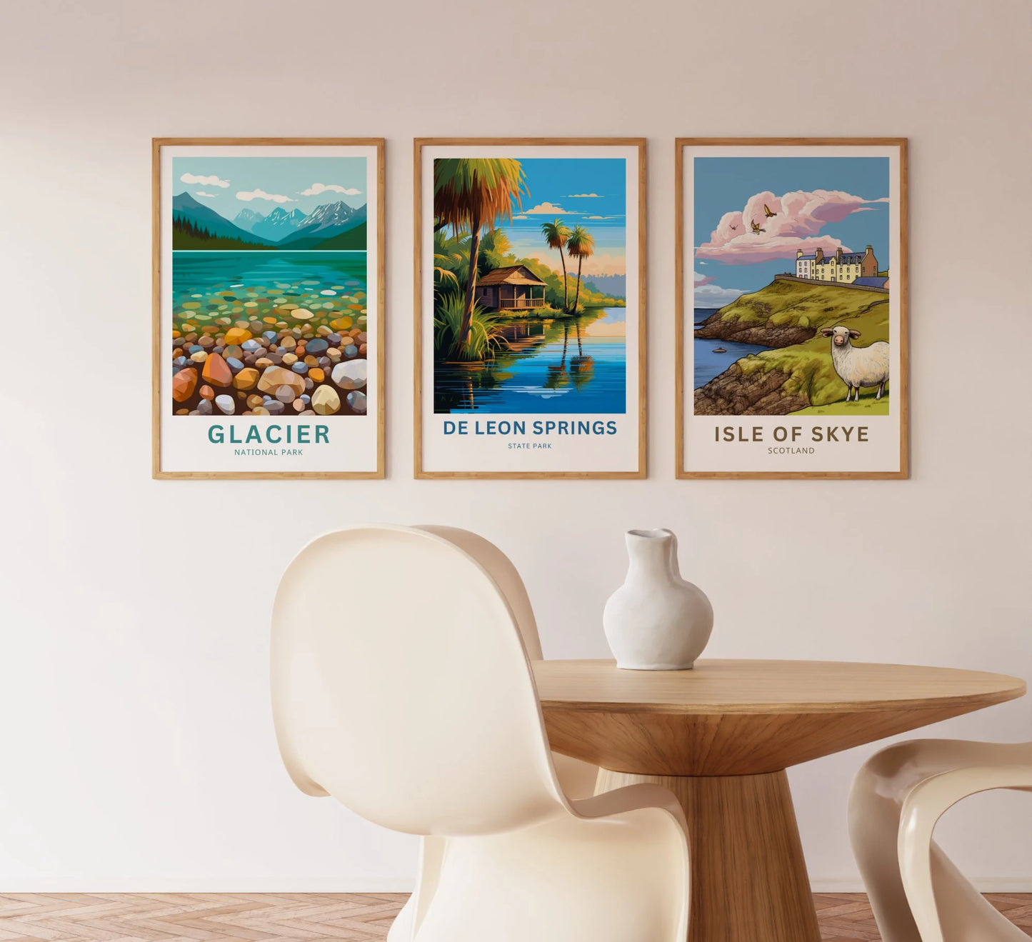 De Leon Springs State Park Travel Poster