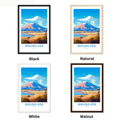 Mauna Kea Travel Poster
