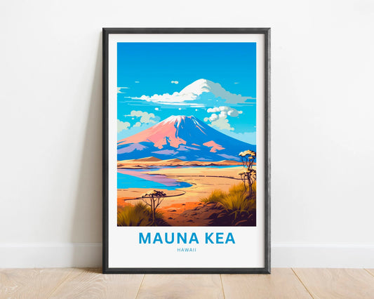 Mauna Kea Travel Poster