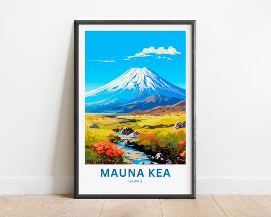 Mauna Kea Travel Poster