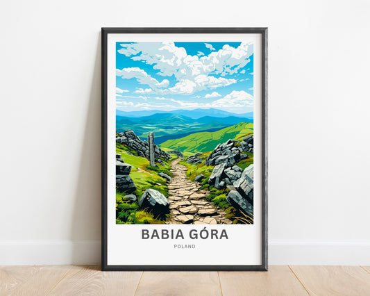Babia Góra Travel Poster