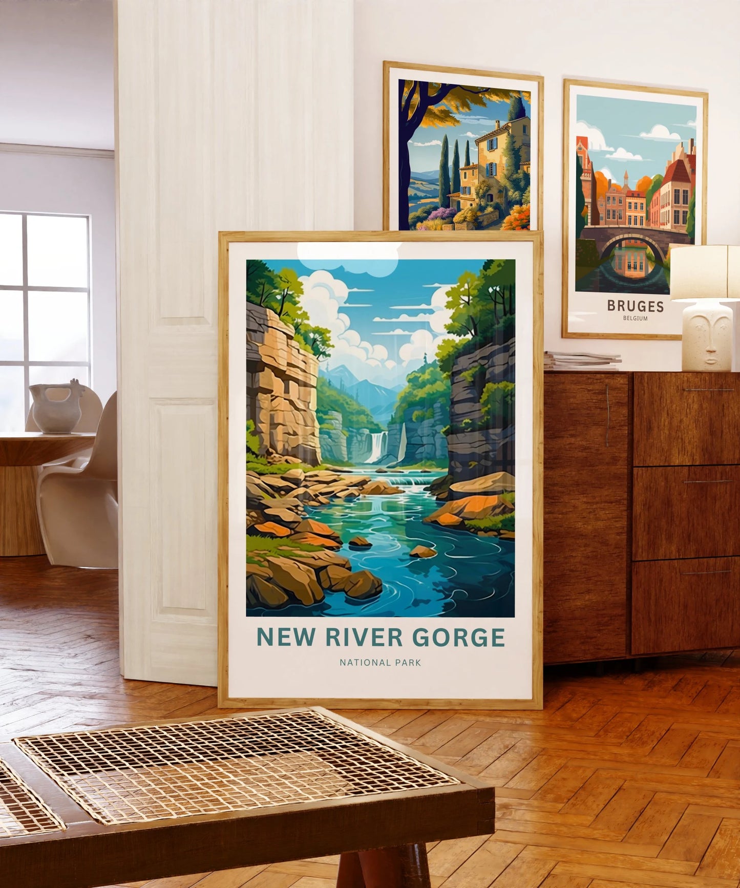 New River Gorge Travel Poster